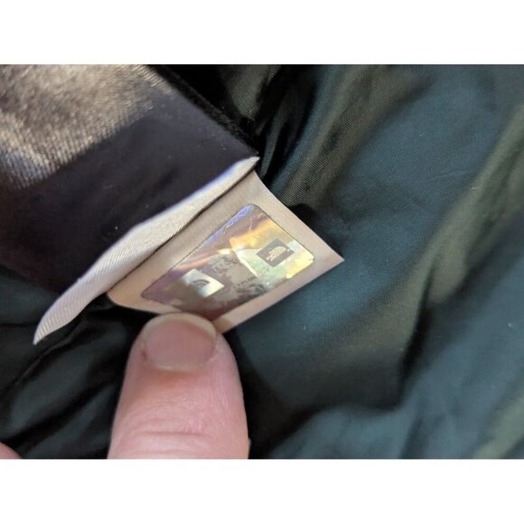 The North Face Women’s Coat Jacket Long Pseudio Cowlneck Full Zip Green XS - Picture 6 of 8